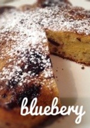 ブルーベリーケーキ-レシピのメイン写真