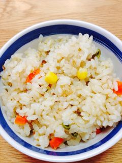 ツナの洋風炊き込みご飯-レシピのメイン写真