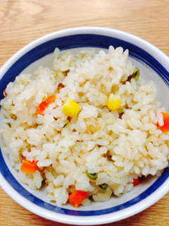 ツナの洋風炊き込みご飯-レシピのメイン写真
