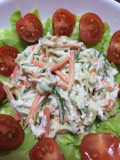 鶏ささみサラダ-レシピのメイン写真