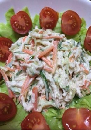 鶏ささみサラダ-レシピのメイン写真