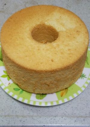 キャラメルチーズシフォンケーキ-レシピのメイン写真
