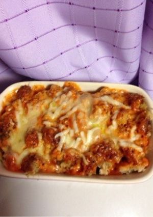 メンチカツをリメイク！なんちゃってドリア-レシピのメイン写真