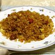 ドライトマトとチーズのドライカレー