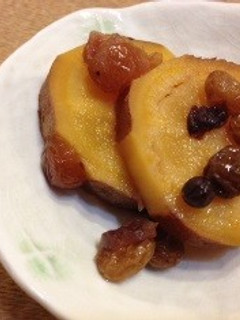 さつまいもとドライフルーツの甘煮-レシピのメイン写真