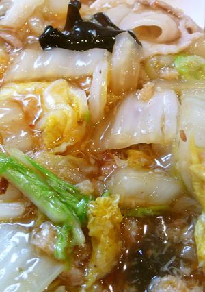 トロ旨!白菜とカニのあんかけ♪-レシピのメイン写真