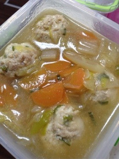 具だくさん鶏だんごスープ-レシピのメイン写真