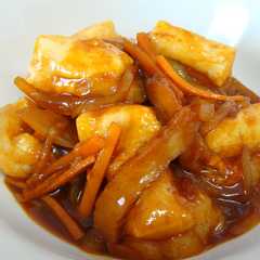 A picture of 切餅でトッポギ.