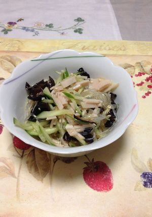 簡単〜!ポン酢で中華サラダ-レシピのメイン写真