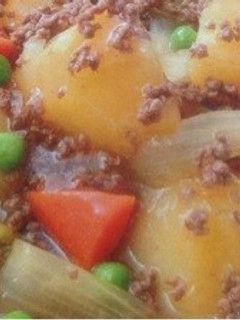 そぼろ牛ジャガ-レシピのメイン写真