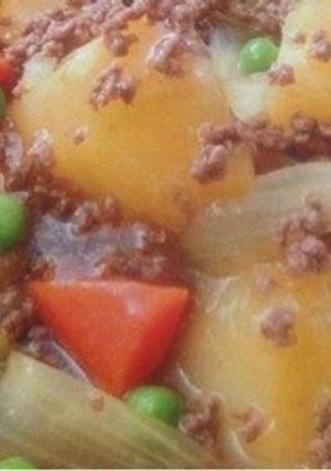 そぼろ牛ジャガ-レシピのメイン写真