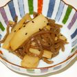 いつもの常備菜 メンマと蒟蒻の中華炒め