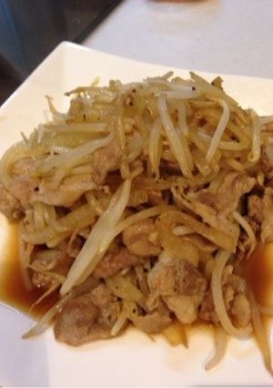 豚、玉ねぎ、もやし。-レシピのメイン写真