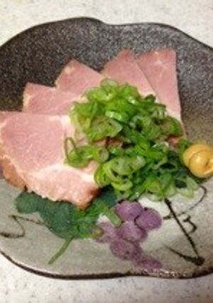 焼豚のネギのせ-レシピのメイン写真