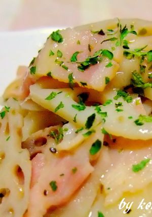 蓮根とベーコンのイタリアン風きんぴら-レシピのメイン写真