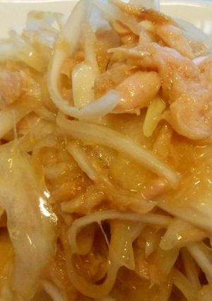 材料2つだけ♪玉ねぎとツナの簡単サラダ♪-レシピのメイン写真