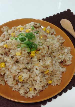 うまうま♡ツナコーンチャーハン-レシピのメイン写真