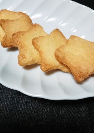 米粉ー基本のクッキー・ラングドシャー風-レシピのメイン写真