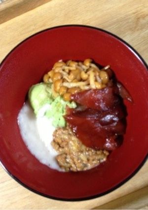 ネバネバ丼-レシピのメイン写真