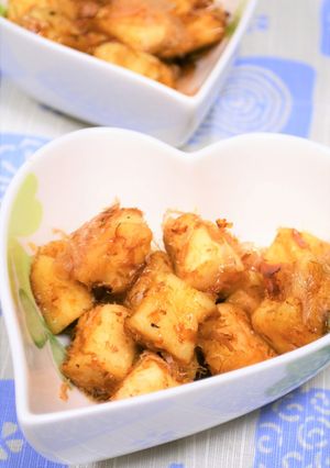 はんぺんソテー★麺つゆdeたこ焼き味★-レシピのメイン写真
