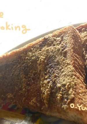 おやつにも朝食にも！蜂蜜きな粉トースト♪-レシピのメイン写真