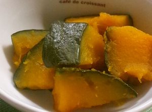 ほっこり♪無水鍋でかぼちゃの煮物-レシピのメイン写真