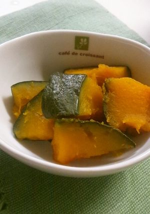 ほっこり♪無水鍋でかぼちゃの煮物-レシピのメイン写真