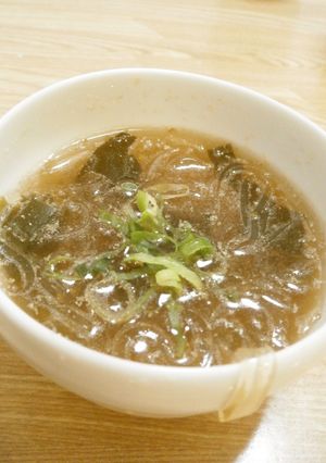 咳き込み注意！ところてんの柚子胡椒スープ-レシピのメイン写真
