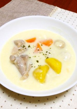 圧力鍋でクリームシチュー♪-レシピのメイン写真