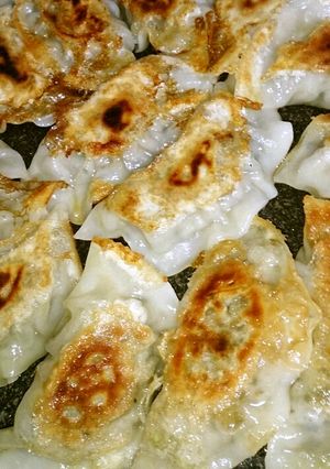 パリッと両面焼き餃子♪包み方も簡単写真付-レシピのメイン写真