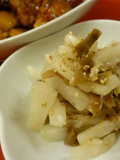 大根とザーサイの和え物-レシピのメイン写真