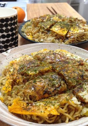 おうちでできる!簡単広島風お好み焼き-レシピのメイン写真