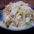 すし酢で白菜の紅白甘酢あえ