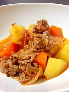 洋風なトマト肉じゃが-レシピのメイン写真