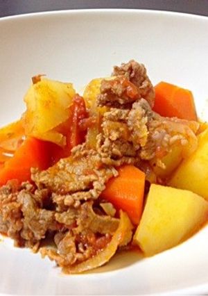洋風なトマト肉じゃが-レシピのメイン写真