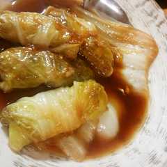 รูปของ 白菜の餅巻き