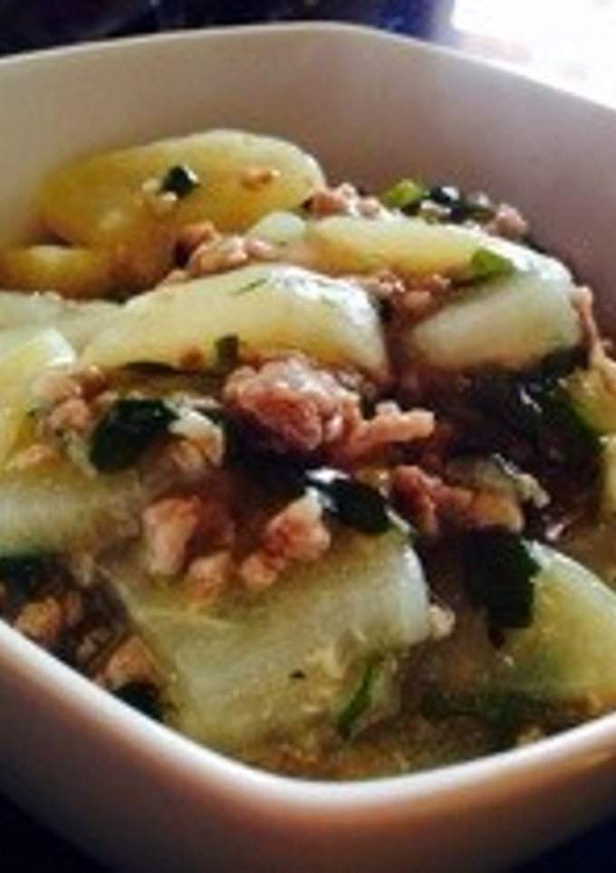 大根と挽肉の和風あんかけ-レシピのメイン写真