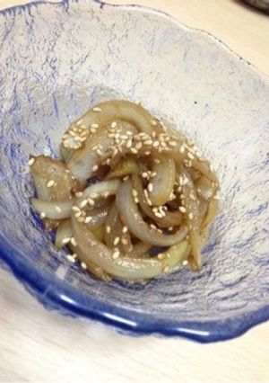 簡単♪あと一品♪玉ねぎの三杯酢♪-レシピのメイン写真