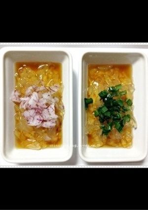 ところてんのめんつゆがけ-レシピのメイン写真