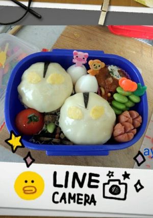 ウルトラマン弁当-レシピのメイン写真