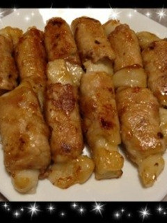 豚肉のお餅巻き-レシピのメイン写真