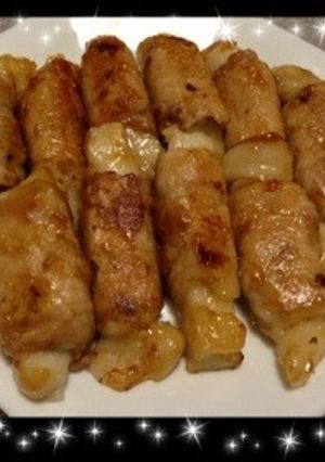 豚肉のお餅巻き-レシピのメイン写真