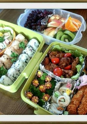 運動会のお弁当H25-レシピのメイン写真