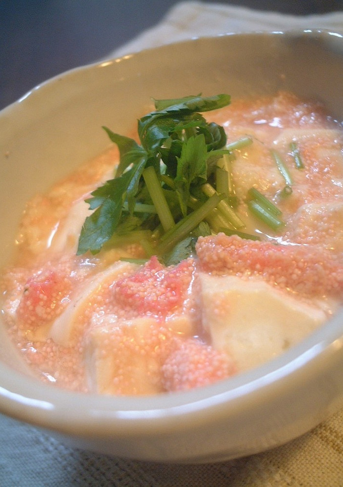 たらこと豆腐のとろとろ煮-レシピのメイン写真