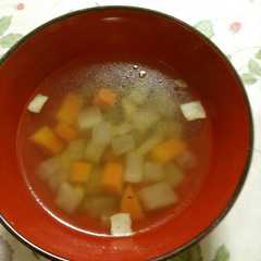 子供が大好きな 根菜スープ-レシピのメイン写真