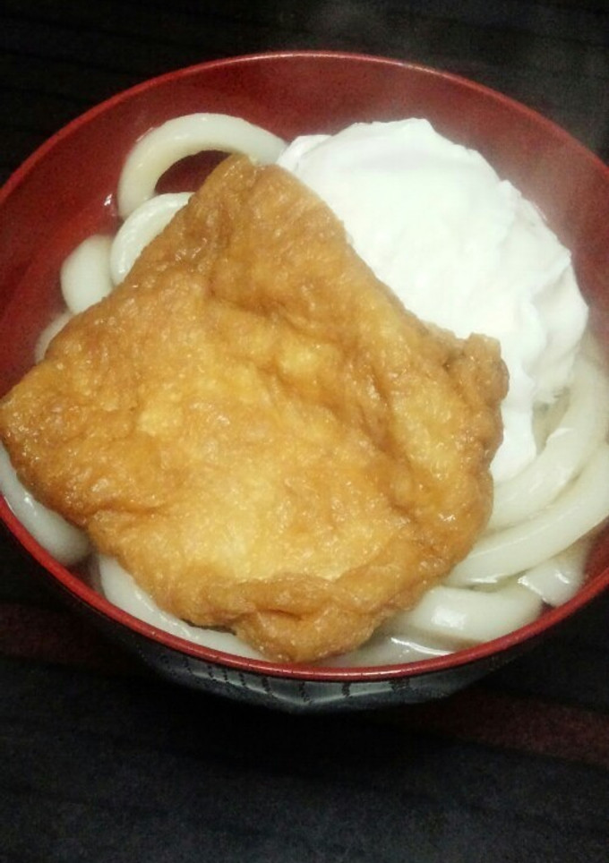 我が家のきつねうどんのあげ-レシピのメイン写真