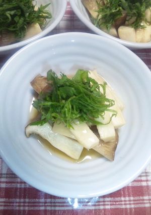 簡単小鉢♪ エリンギのあえもの-レシピのメイン写真