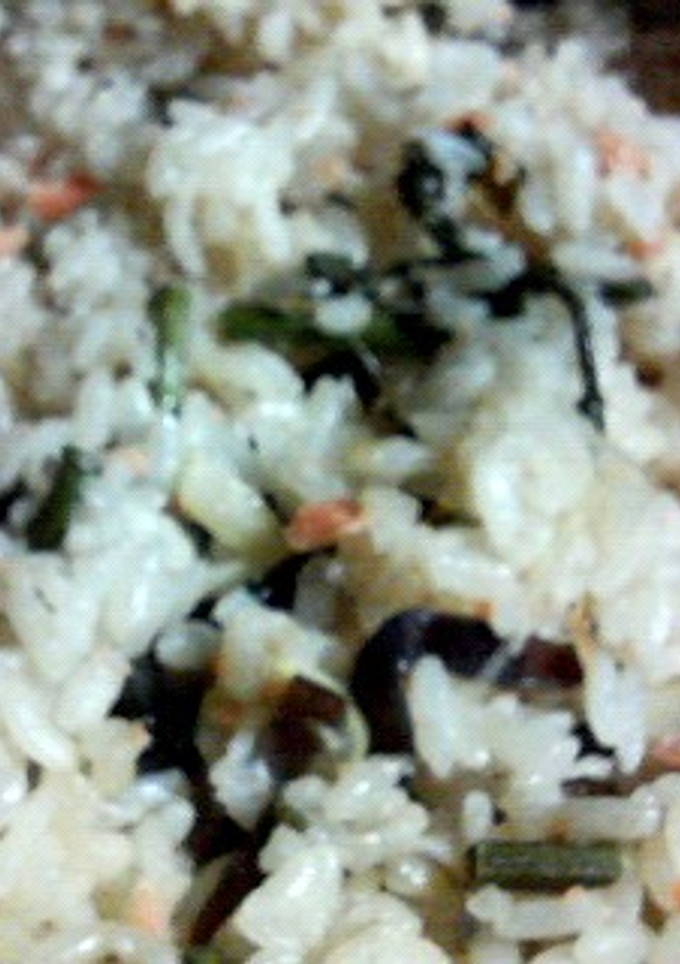 鮭と山菜の炊き込みご飯-レシピのメイン写真