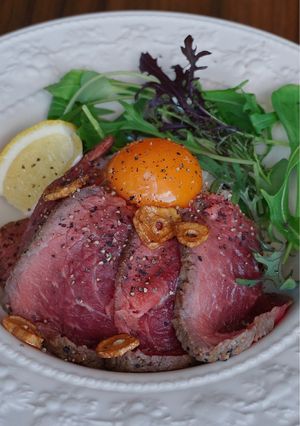 ローストビーフ丼-レシピのメイン写真