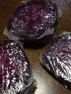 紫いもの冷凍保存-レシピのメイン写真